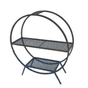 ROUND SHELF WITH MESH 90X30X100CM